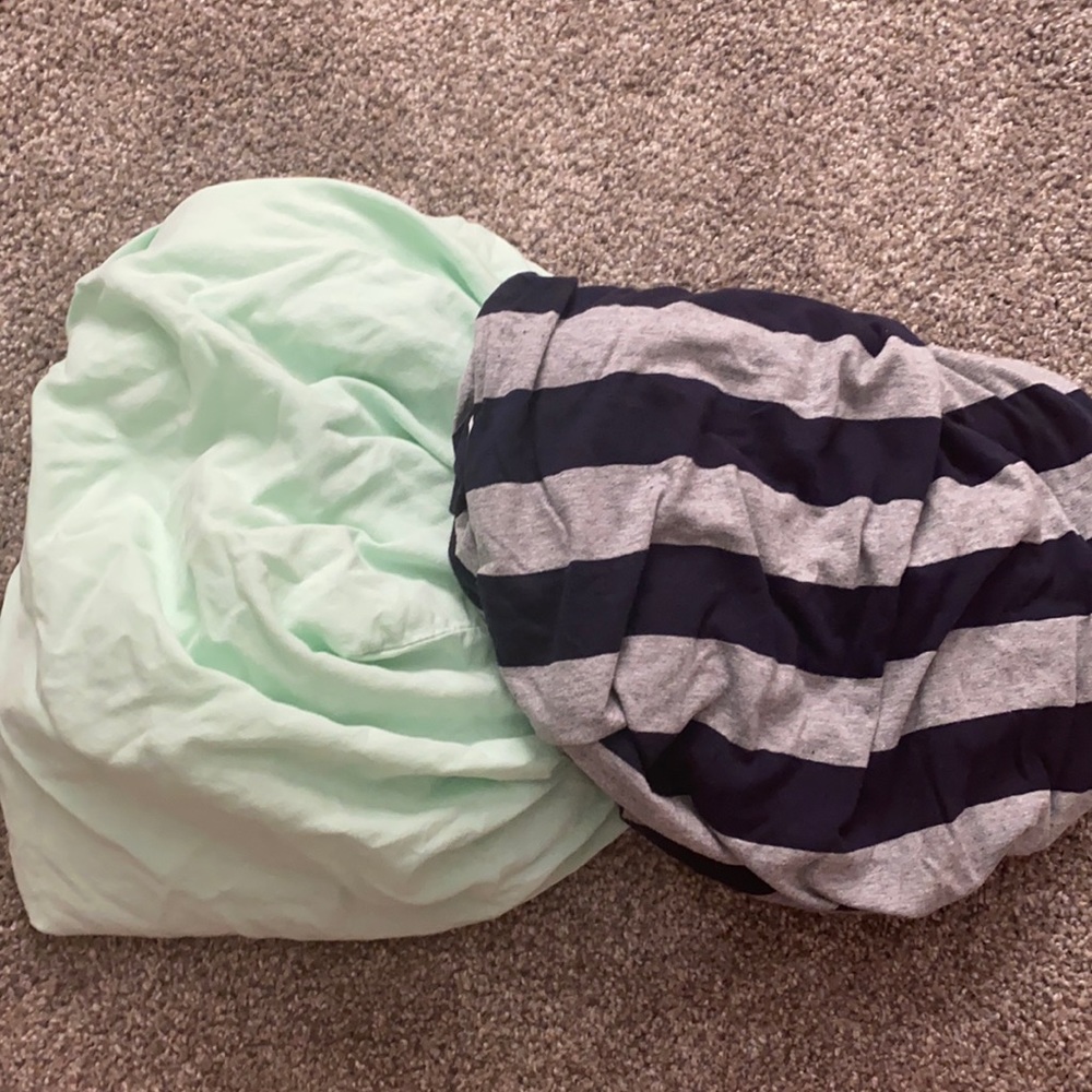 2 crib sheets GUC